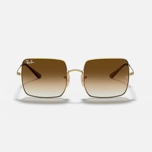 Ray-Ban Gold RB1971 Classic Square Glasses